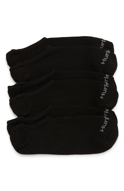 Hurley 3-pack No-show Socks In Black