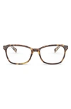 Ray Ban 54mm Square Optical Glasses In Havana