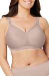 Glamorise Magiclift® Seamless Support T-shirt Bra In Beige
