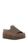 Naked Feet Flow Wedge Slide Sandal In Multi