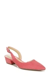 Naturalizer Banks Slingbacks Women's Shoes In Coral Blush Suede