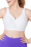 Glamorise Magiclift® Seamless Sports Bra In White