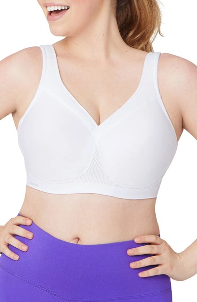 Glamorise Magiclift® Seamless Sports Bra In White