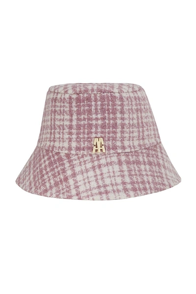 Alicia Audrey The Hat Pink Check