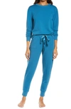 Flora Nikrooz Blaire French Terry Jogger Set In Seaport