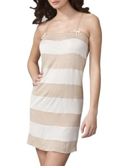 Vera Wang Great Escape Chemise In Champagne