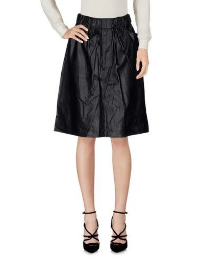 Cheap Monday Knee Length Skirt In Black