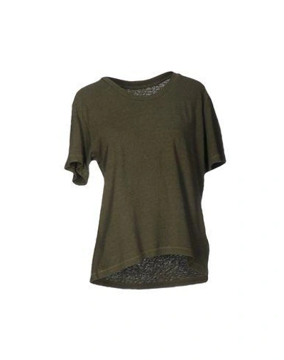 Simon Miller T-shirts In Military Green
