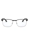 Ray Ban Rx6335 Matte Black Glasses