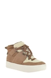 Naked Feet Evolution Platform Sneaker In Rubber Suede