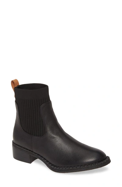 Gentle Souls By Kenneth Cole Best Chelsea Boot In Black Leather