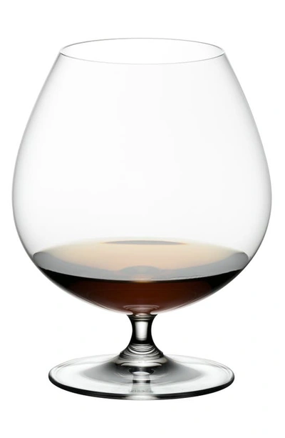 Riedel Vinum Set Of 2 Brandy Glasses In Clear