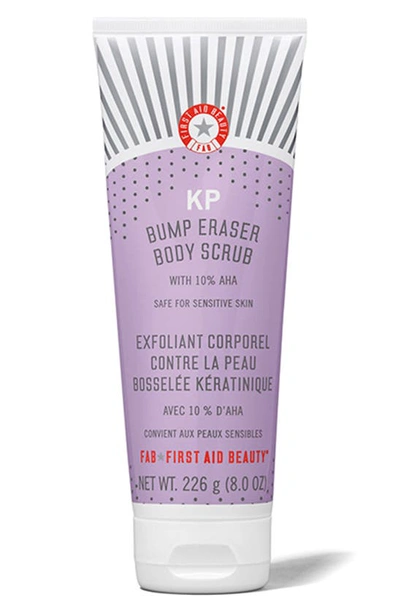 First Aid Beauty Mini Kp Bump Eraser Body Scrub With 10% Aha - Body Exfoliant For Keratosis Pilaris 2 oz/ 56.7 G
