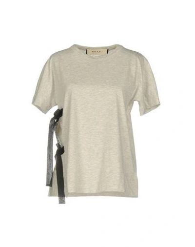 Marni T-shirt In Light Grey