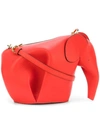 Loewe 'mini Elephant' Crossbody Bag - Red
