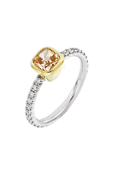 Bony Levy Yellow Diamond Ring (nordstrom Exclusive) In Yellow Diamond/ White