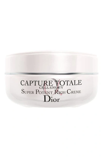 Dior Capture Totale Super Potent Rich Cream 1.7 oz/ 50 ml In White
