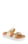 Steve Madden Girls' Jfifi Platform Slide Sandals - Little Kid, Big Kid In Rose Gold