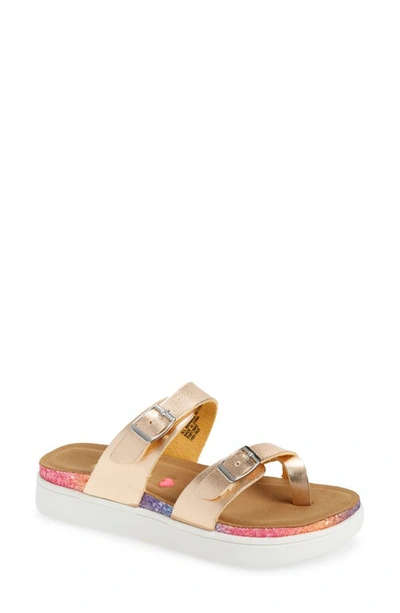 STEVE MADDEN JFIFI PLATFORM SLIDE THONG SANDAL JFIFI