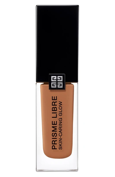 Givenchy Prisme Libre Skin-caring Glow Foundation 5-w385 1.01 oz/ 30 ml In 06 N405 (deep With Cool Undertones)