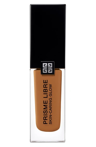 Givenchy Prisme Libre Skin-caring Glow Foundation 6-w430 1.01 oz/ 30 ml In 06 W430 (deep With Warm Undertones)