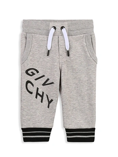 Givenchy Baby Boy's And Little Boy's Logo Sweatpants In Grey
