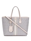 Tory Burch Gemini Link Tote Bag In White