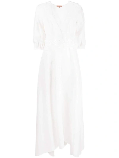 Ermanno Scervino Dresses In Bianco