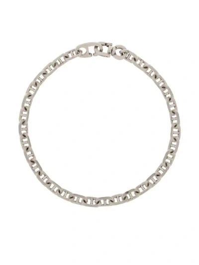 M Cohen Sterling Silver Chain-link Bracelet