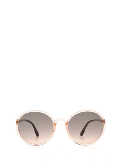 Dior Sostellaire2 Coral Female Sunglasses In Pink