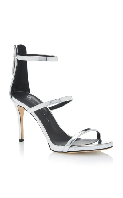 Giuseppe Zanotti Harmony 90 Sandals In Grey