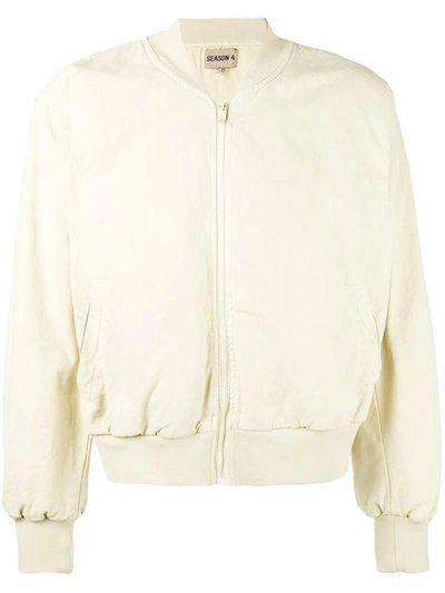 Yeezy 'season 4' Bomberjacke In Neutrals