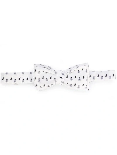 Fefè Glamour Pochette Fefè - Bulb Print Bow Tie 