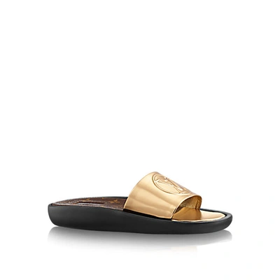 LOUIS VUITTON Lv Sunset Flat Comfort Mule - Noir Blanc