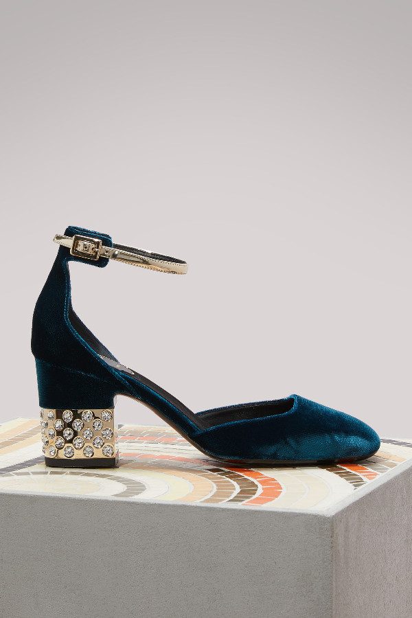 roger vivier velvet mary jane