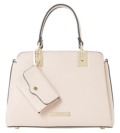 Dune Dinidillier Faux-leather Shoulder Bag In Blush-synthetic