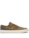 Nike Sb Zoom Stefan Janoski Rm Premium Skate Shoe In Yukon Brown,mystic Navy,sail