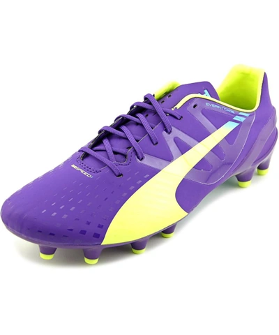Puma Evospeed 1.3 Fg Soccer Cleats Men Round Toe Synthetic Cleats' In  Purple | ModeSens