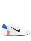 Nike Reposto Sneakers In White In White,flash Crimson,game Royal,black