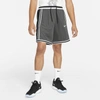 Nike Dri-fit Dna+ Men's Basketball Shorts In Dark Smoke Grey,black,white