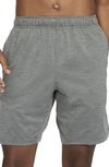 Nike Dri-fit Shorts In Gray-grey In Smoke Grey/iron Grey/black