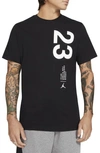 Jordan 23 Engineered Men's Short-sleeve T-shirt In Black