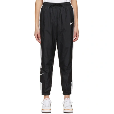 Nike Black & White Sportswear Repel Track Pants In 010 Black/w | ModeSens