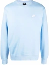 Nike Sportswear Club Fleece Sweatshirt In Blue