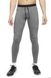 Nike Phenom Elite Running Tights In Smoke Grey