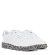 Nike Air Force 1 Impact Big Kids' Shoe In White,metallic Silver,white