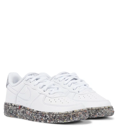 Nike Air Force 1 Impact Big Kids' Shoe In White,metallic Silver,white