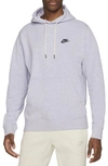 Nike Sportswear Men's Pullover Hoodie In Purple Chalk/dark Smoke Grey