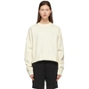 Nike Sportswear Essential Women's Fleece Crew Sweatshirt In Coconut Milk,white