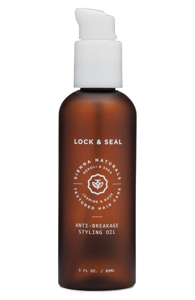 Sienna Naturals Lock & Seal Anti-breakage Serum, 3 oz In N,a